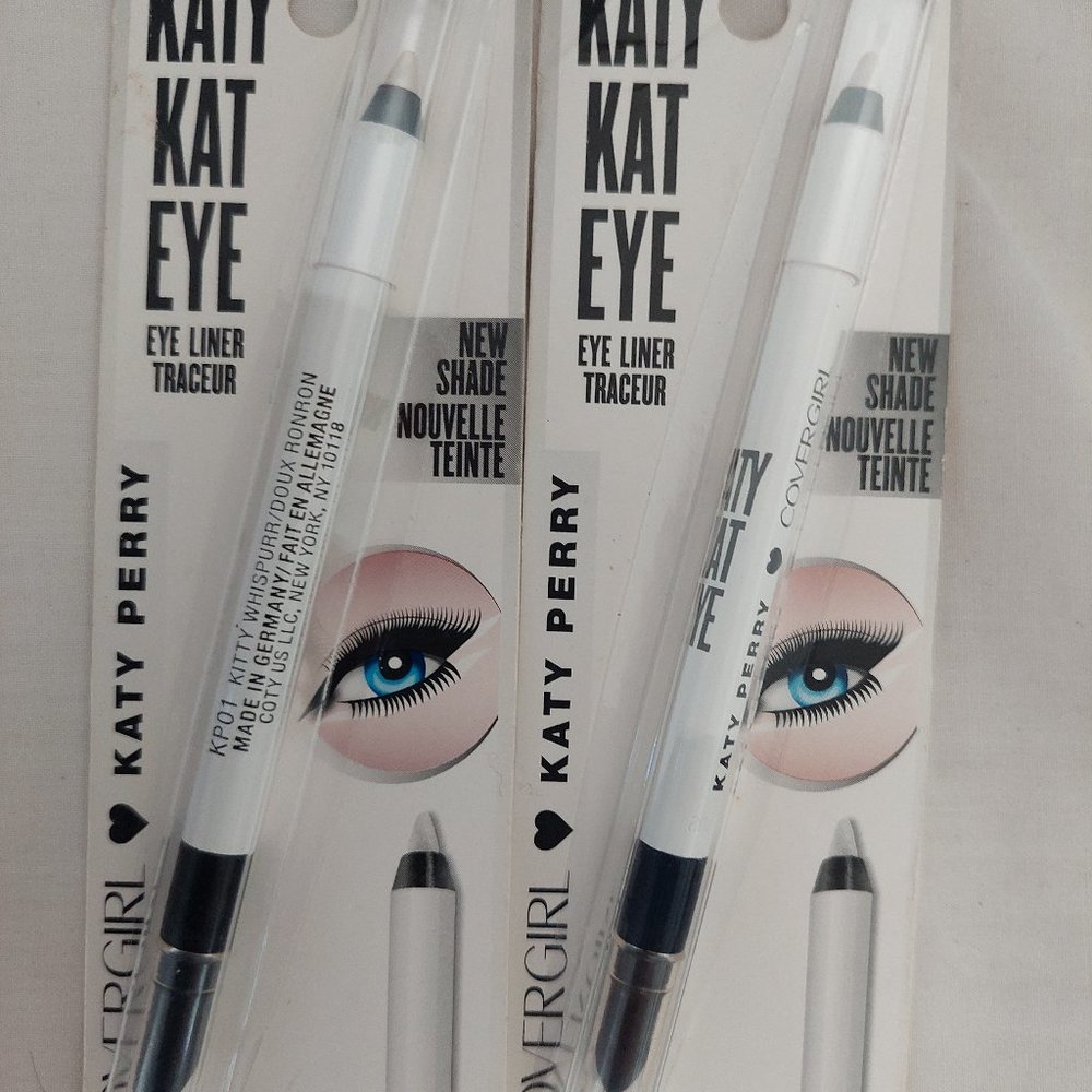2 COVERGIRL Katy Kat Eyeliner pencil Kitty Katdabra Kp01 kitty whisPURR